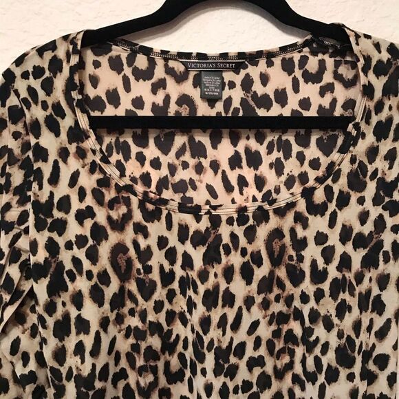 NWOT:Victoria Secret leopard print top - Picture 4 of 6